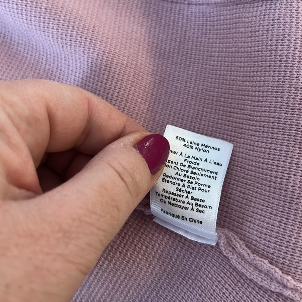 Talbots 🎊Host Pick🎉 Light Pink open cardigan blazer like new - Picture 16 of 16